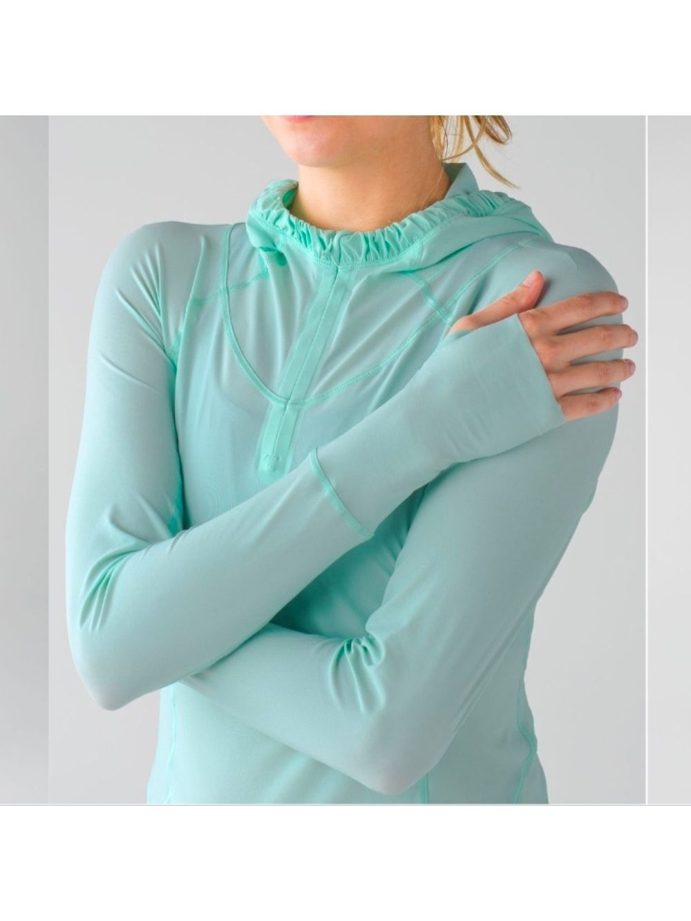 Lululemon water bound hoodie sea mist size 4 - Picture 7 of 12